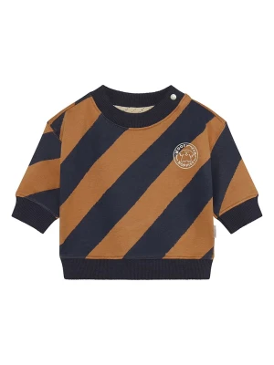 Noppies Bluza w kolorze granatowo-jasnobrązowym rozmiar: 86