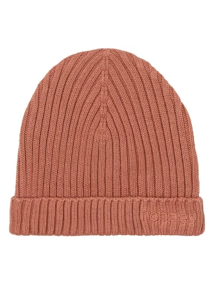 Noppies Czapka beanie "Tynan" w kolorze jasnobrązowym rozmiar: 62/68