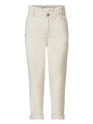 Noppies Dżinsy "Effingham" - Regular fit - w kolorze kremowym rozmiar: 116