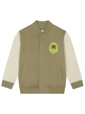 Noppies Kardigan "Lewisville" w kolorze oliwkowo-beżowym rozmiar: 128