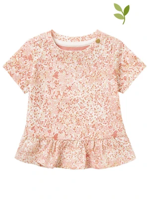 Noppies Koszulka "Nebraska" w kolorze beżowo-jasnoróżowym rozmiar: 68