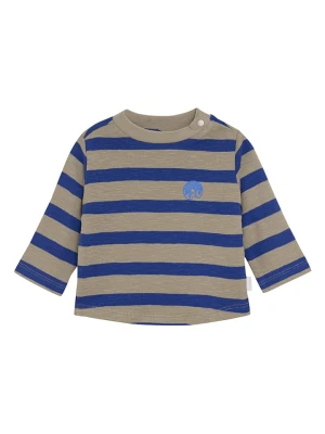 Noppies Koszulka w kolorze beżowo-niebieskim rozmiar: 92