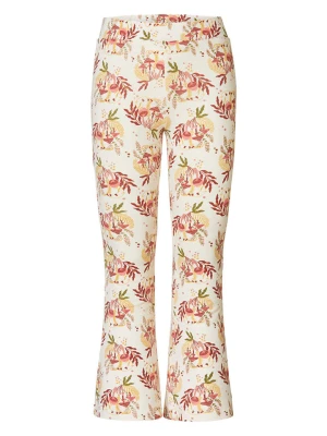 Noppies Legginsy "Jermyn" w kolorze kremowym ze wzorem rozmiar: 104