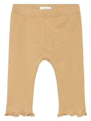 Noppies Legginsy w kolorze beżowym rozmiar: 86