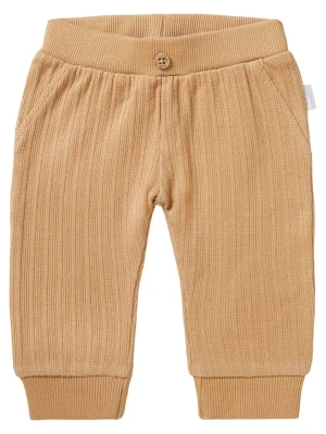 Noppies Spodnie dresowe "Brooklet" w kolorze jasnobrązowym rozmiar: 50