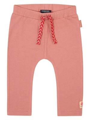 Noppies Spodnie dresowe "Fayence" w kolorze jasnoróżowym rozmiar: 80