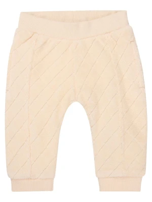 Noppies Spodnie dresowe "Gruson" w kolorze kremowym rozmiar: 86