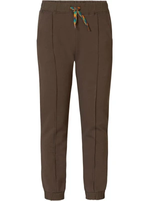 Noppies Spodnie dresowe "Harburg" w kolorze brązowym rozmiar: 122