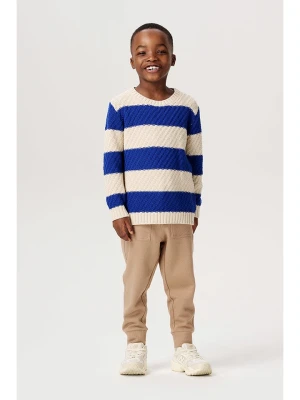 Noppies Spodnie dresowe "Huete" w kolorze jasnobrązowym rozmiar: 116