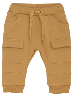 Noppies Spodnie dresowe w kolorze jasnobrązowym rozmiar: 80