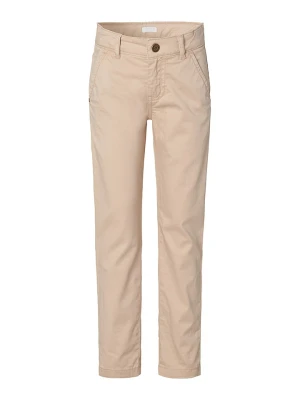 Noppies Spodnie "Dryden" - Regular fit - w kolorze beżowym rozmiar: 122