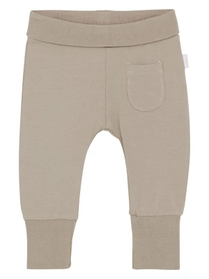 Noppies Spodnie w kolorze jasnobrązowo-szarym rozmiar: 68