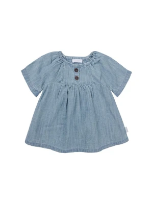 Noppies Sukienka dżinsowa "Mabton" w kolorze niebieskim rozmiar: 74