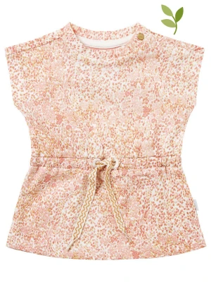 Noppies Sukienka "Nicholls" w kolorze jasnoróżowo-beżowo-białym rozmiar: 92