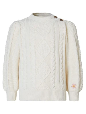 Noppies Sweter "Jianjun" w kolorze kremowym rozmiar: 122