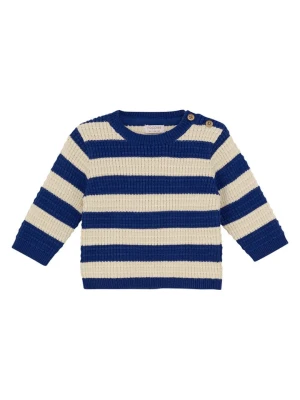 Noppies Sweter "Segesta" w kolorze niebiesko-beżowym rozmiar: 92