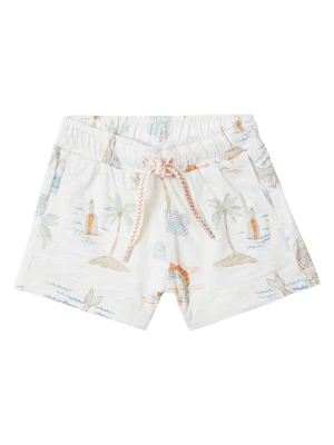 Noppies Szorty dresowe "Brookston" w kolorze białym rozmiar: 62