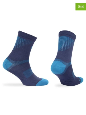 Norfolk Skarpety funkcyjne (3 pary) w kolorze niebieskim rozmiar: 39-42