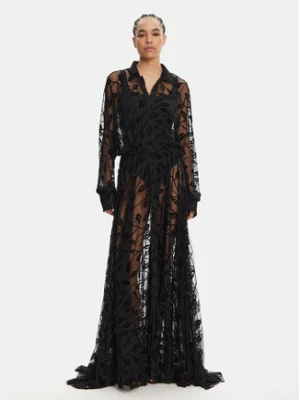 NORMA KAMALI Kimono ST4243BVA70556 Czarny Relaxed Fit