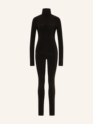 Norma Kamali Kombinezon Z Dżerseju schwarz