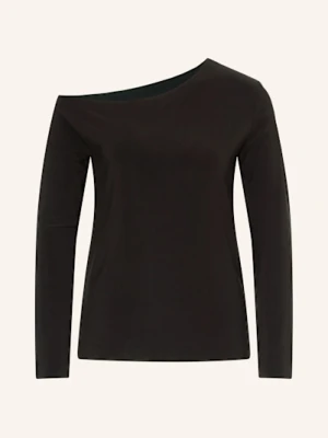 Norma Kamali Koszulka Na Jedno Ramię schwarz