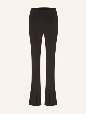 Norma Kamali Legginsy schwarz CZARNY