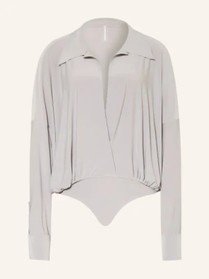 Norma Kamali Oversized-Body grau