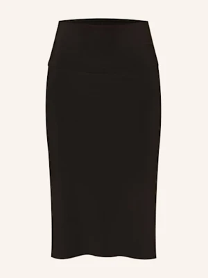 Norma Kamali Spódnica Z Dżerseju schwarz