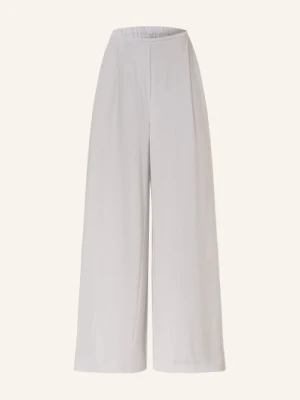 Norma Kamali Spodnie Z Materiału Typu Marlene grau