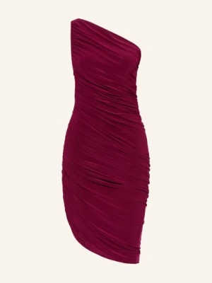 Norma Kamali Sukienka Koktajlowa Diana rot