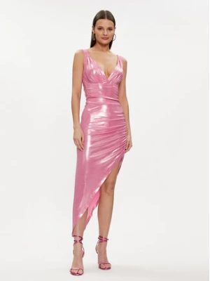 NORMA KAMALI Sukienka koktajlowa ST1233LM554966 Różowy Slim Fit