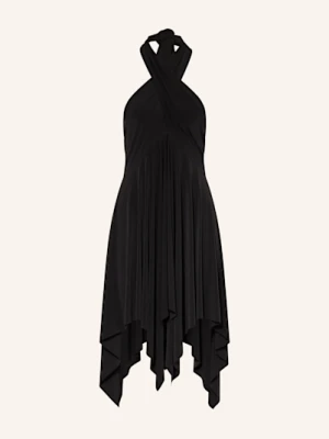 Norma Kamali Sukienka Z Dżerseju schwarz