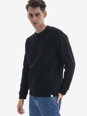 Norse Projects bluza bawełniana Vagn Classic Crew męska kolor czarny gładka N20.1275.9999-9999