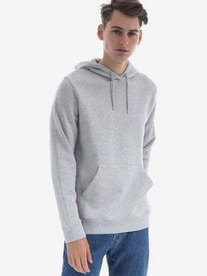 Norse Projects bluza bawełniana Vagn Classic męska kolor szary z kapturem melanżowa N20.1276.1026-1026