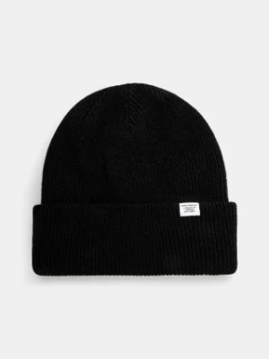Norse Projects czapka wełniana Czapka Norse Projects Norse Beanie N95-0569 9999 kolor czarny wełniana