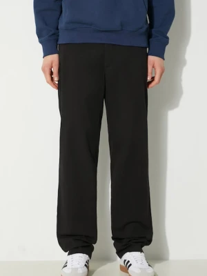 Norse Projects spodnie Aros Regular Organic czarny