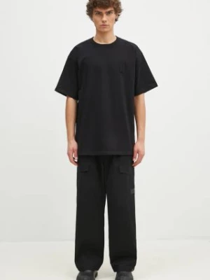 Norse Projects t-shirt bawełniany Simon Loose Organic Heavy Jersey N Patch męski kolor czarny gładki N01.0667.9999