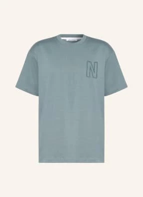 Norse Projects T-Shirt Simon blau