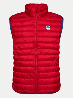 North Sails Kamizelka 603272 Czerwony Regular Fit