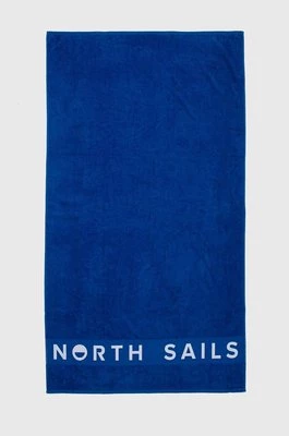 North Sails ręcznik bawełniany 98 x 172 cm kolor niebieski 623267