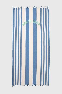 North Sails ręcznik bawełniany kolor niebieski 623270