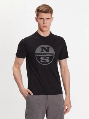 North Sails T-Shirt 692837 Czarny Regular Fit