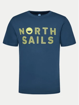 North Sails T-Shirt 692973 Niebieski Regular Fit