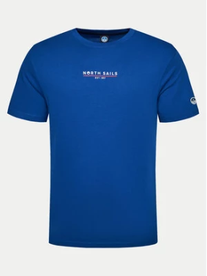 North Sails T-Shirt 692974 Niebieski Comfort Fit