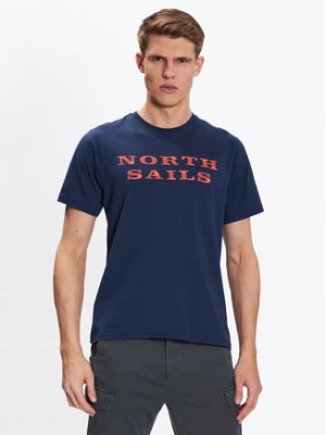 North Sails T-Shirt Graphic 692838 Granatowy Regular Fit