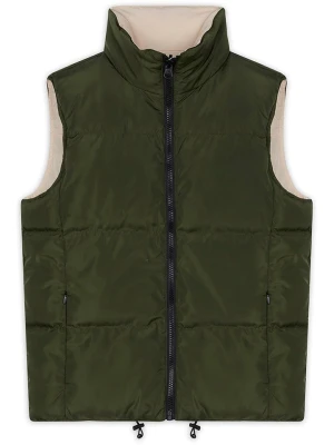 Northwood Dwustronna kamizelka "Onex" w kolorze oliwkowo-beżowym rozmiar: M