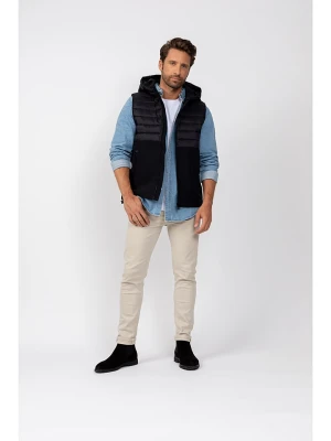 Northwood Kamizelka pikowana "Jake" w kolorze czarnym rozmiar: L
