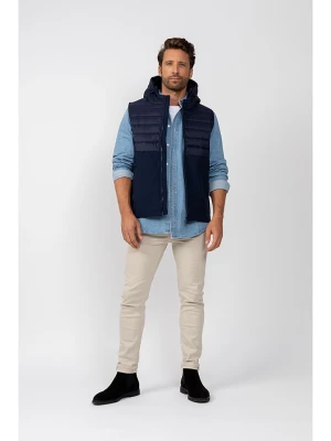 Northwood Kamizelka pikowana "Jake" w kolorze granatowym rozmiar: M
