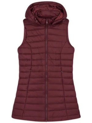 Northwood Kamizelka pikowana "Norwich" w kolorze bordowym rozmiar: XL