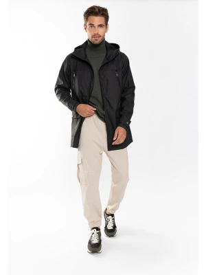 Northwood Kurtka przeciwdeszczowa "Riley" w kolorze czarnym rozmiar: M